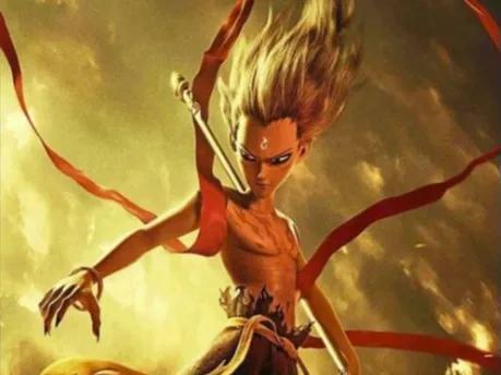 Nezha Multicolor Lithophane Photo