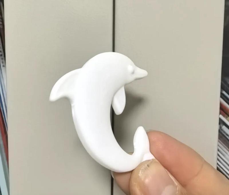 Dolphin Refrigerator Magnet