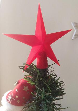 CHRISTMAS STAR TREE TOPPER
