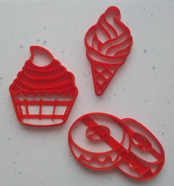 Icecream Donuts Cupcake