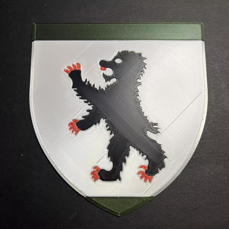 Game of Thrones Sigil of House Mormont Coaster