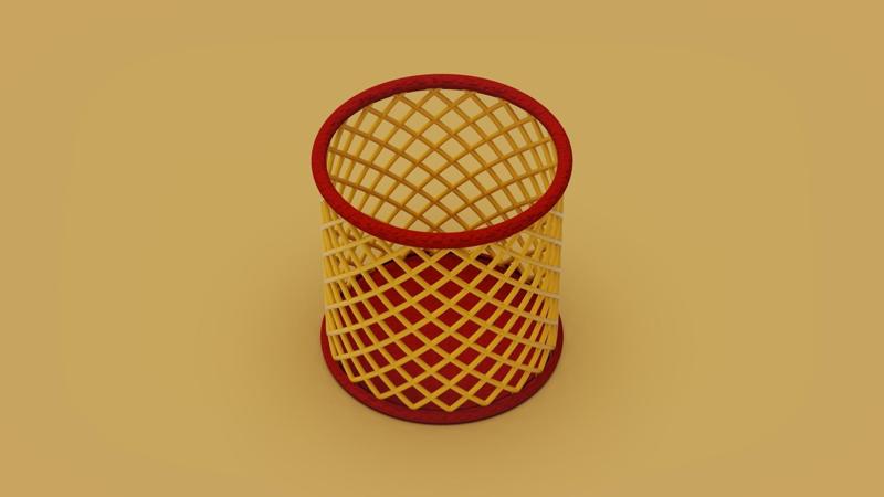 Cylindrical Basket