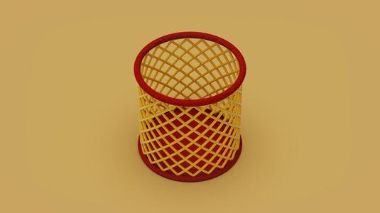 Cylindrical Basket