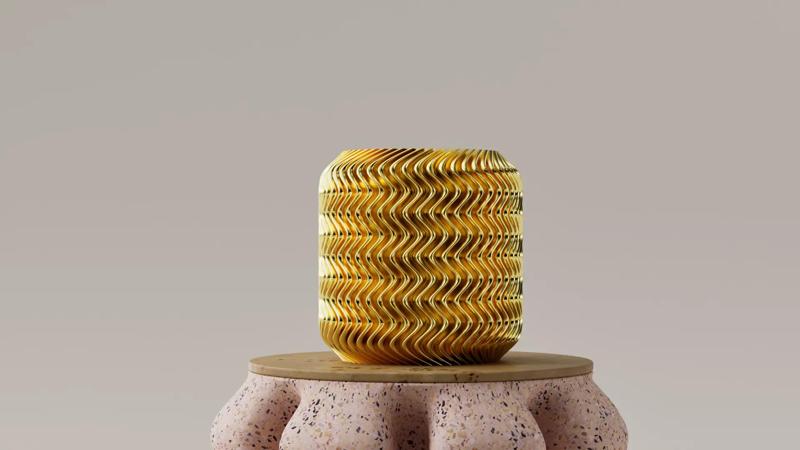 JARRON DECORATIVO - ABSTRACTO - FLORERO