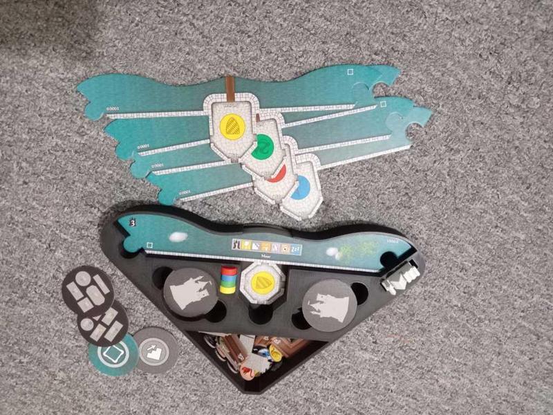 Castles of Mad King Ludwig: Objectives, Moats, Swans and Secrets expansion tray