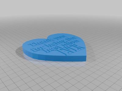 Mothers day heart