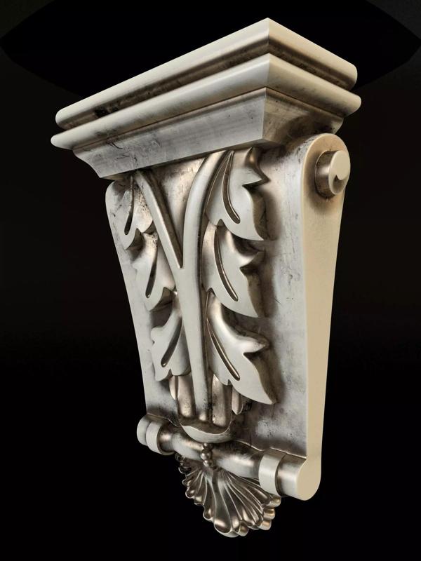 cantilever decorative corbel