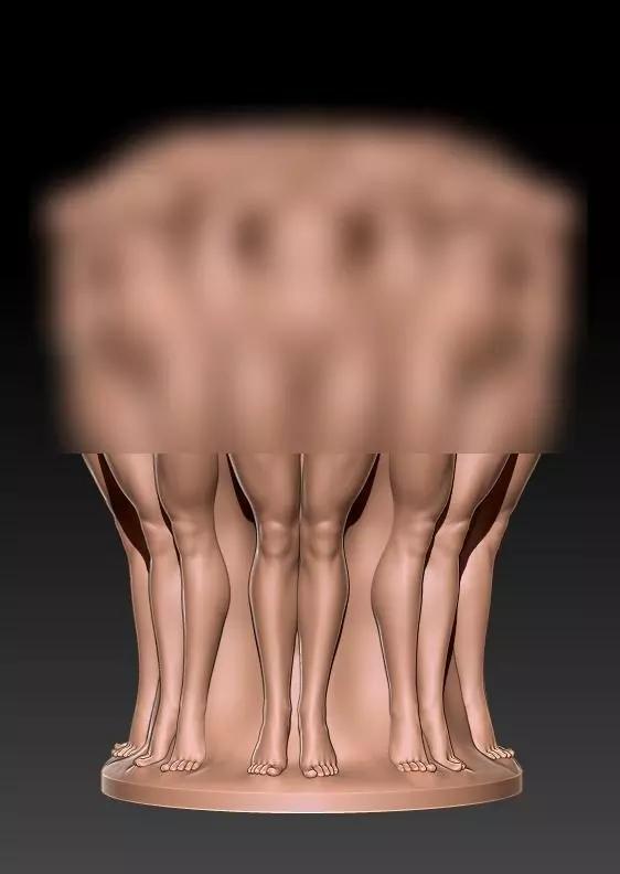GIRL BODY VASE