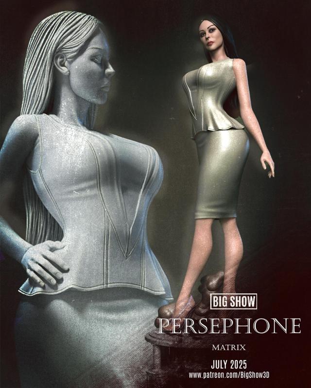 BIG SHOW - PERSEPHONE SCULPTURE SFW - TESTED AND READY FOR 3D PRINTING