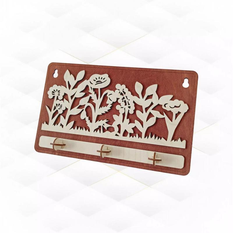 Gift wall decor wall shelf laser cutting design