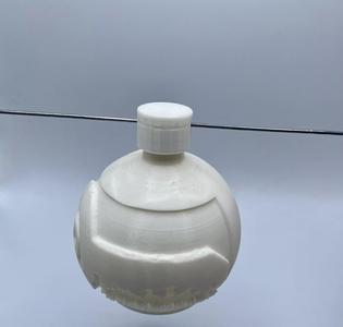 Christmas Ornament Litho Cap