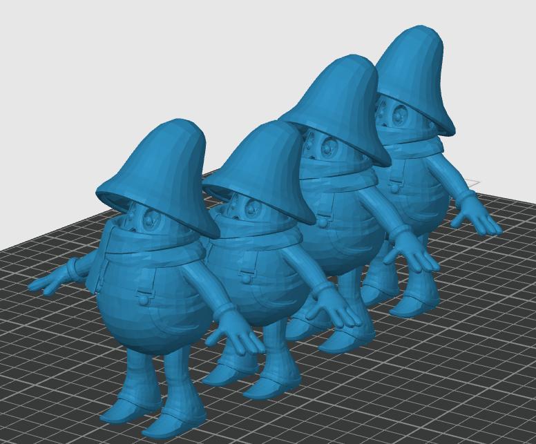 Mycelium Men Mascots Figures Fnaf SOTM (Mushroom men)