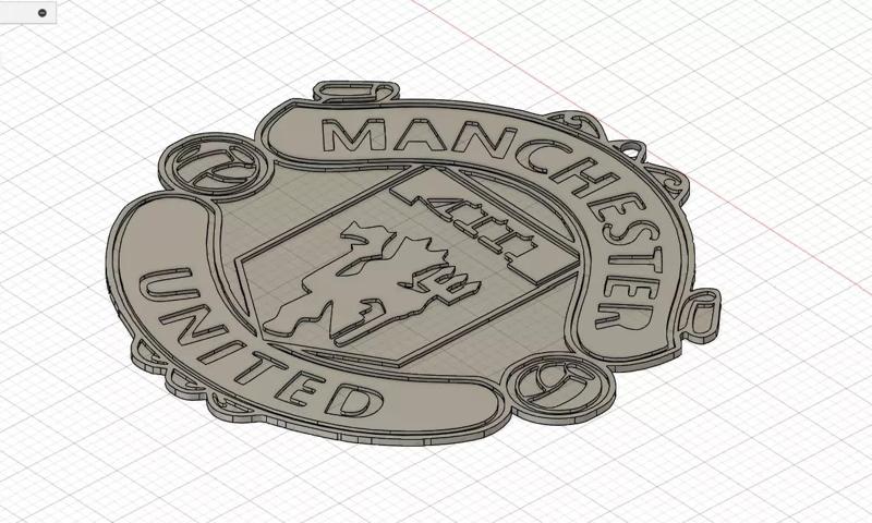 Manchester United Keychain