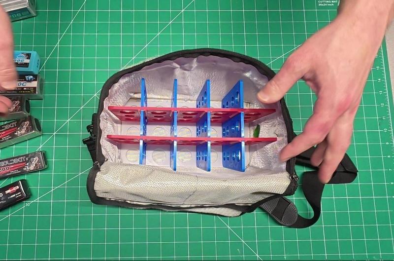 Free Ovonic Battery Bag Divider for RC Batteries
