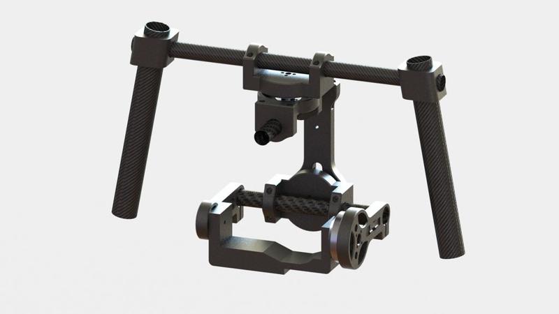 Sony NEX 5 Handheld 3-Axis Gimbal
