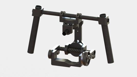 Sony NEX 5 Handheld 3-Axis Gimbal