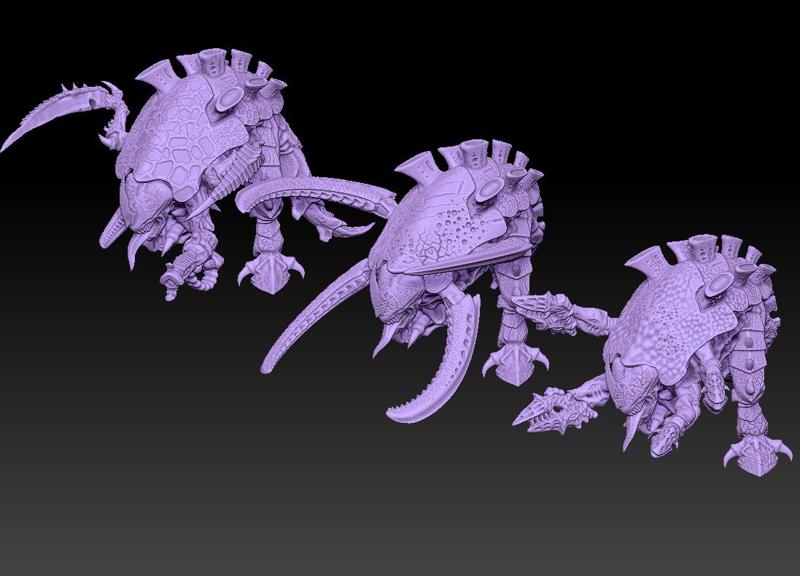 BIO HEAVY RAM TROOPERS  28mm size game