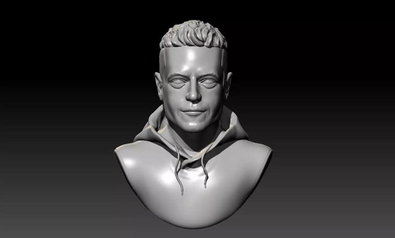 Sculpture by Rami Malek