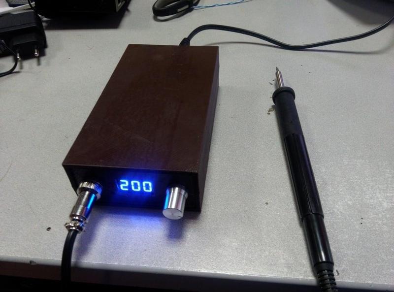 Box for soldering iron Hakko T12