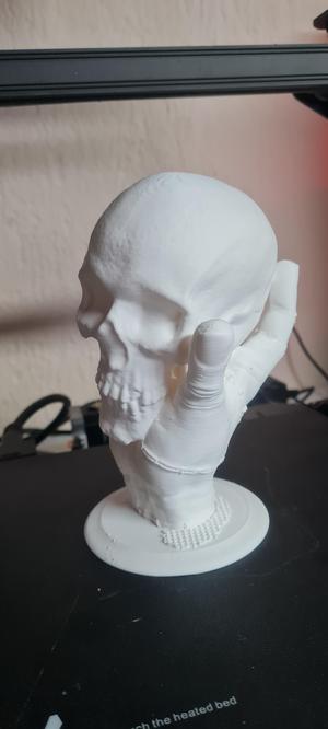 Thing with skull