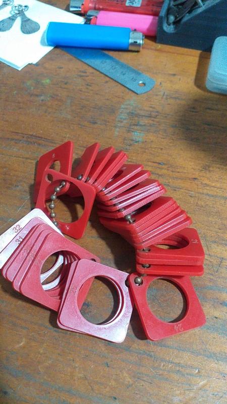 ring sizer / medidor de anillo