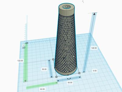 140x50x50mm conical grip forearm strengthener for armwrestling