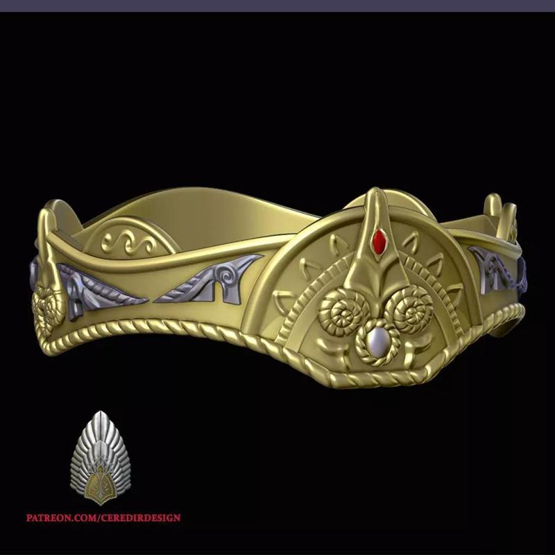 Theoden Crown lord of the rings 3D DIGITAL DOWNLOAD FILE