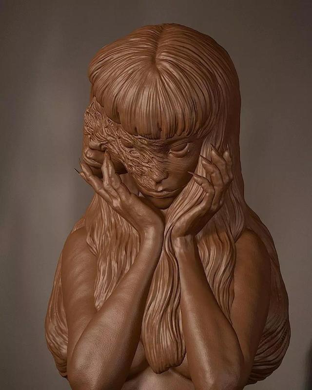 Tomie Junji ito 3D Model