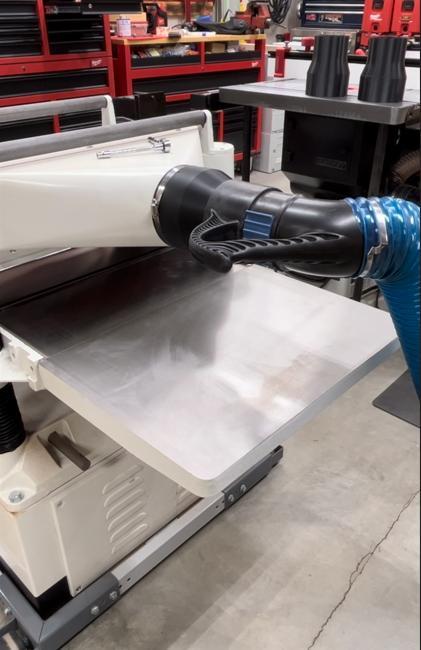 5 Inch to Dust Right Adaptor For 20" Planer