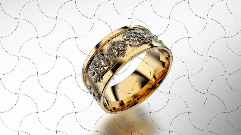 Fine Jewelry, Texture Ring