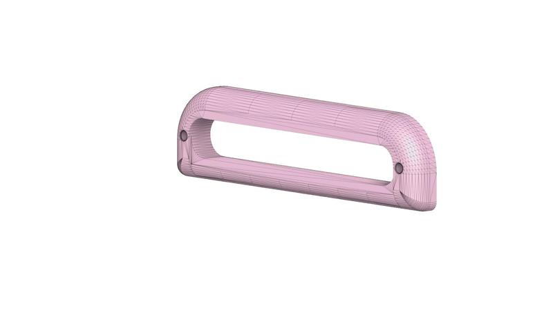 Caravan third brake light housing