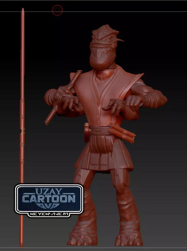 Star wars Clone wars  Master Pong Krell