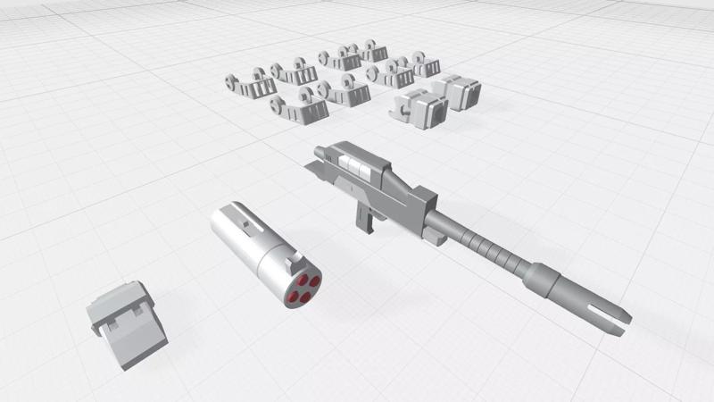 HG Revive RX78 prototype Gundam Conversion Kit