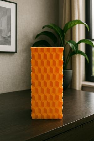 Orvion Vase – Futuristic Decorative Vase with Geometric Elegance