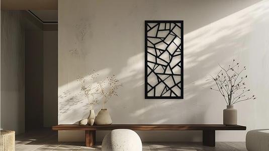 Geometric Abstract Wall Decor Panel