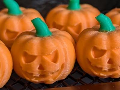 Halloween Pumpkin Jack O Lantern Face