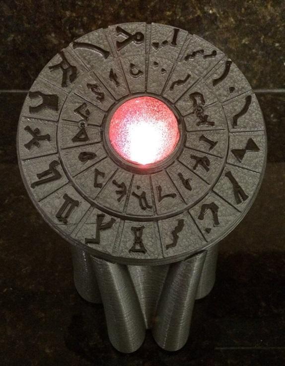 Stargate DHD Inspired Centerpiece 