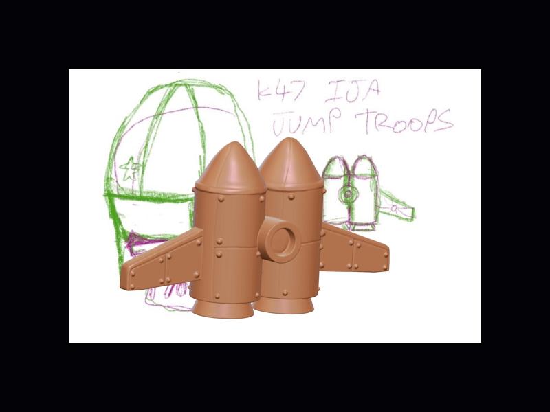 K47 dieselpunk jet pack