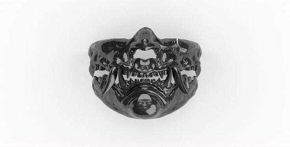 Japanese Oni Mask Halloween Cosplay Decoration