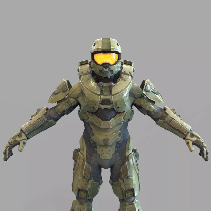 Halo 5 Master Chief Full Body Wearable Armor with Helmet