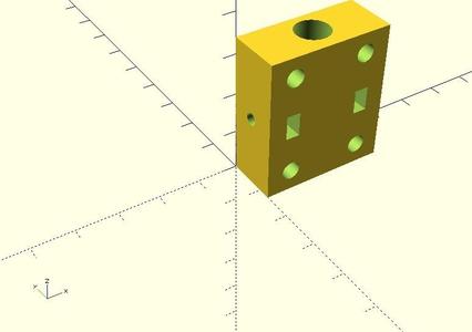 SC8UU bearing block adapter for 8mm rail shaft for Ultimaker 2 custom mechanics
