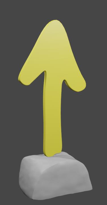 Seta Caminho da Fé (Path of Faith)