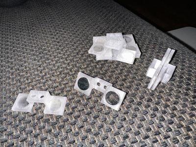 Simple Neodym COB-LED Strip Holder