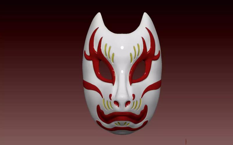 Ghost Of Tsushima - Tomoe Kitsune Mask