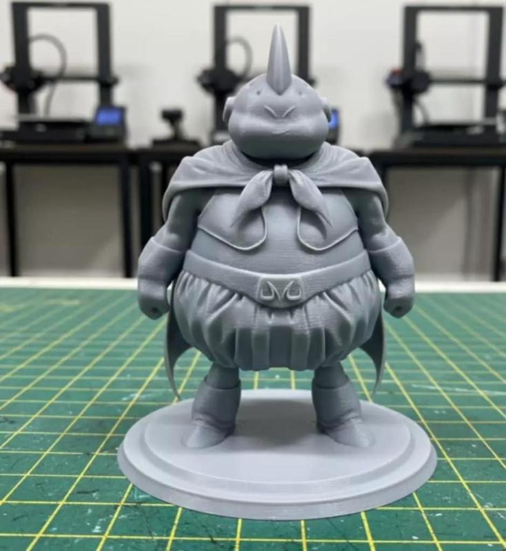 Fat Majin Buu -12 cm Action Figure Pre-Supported STL