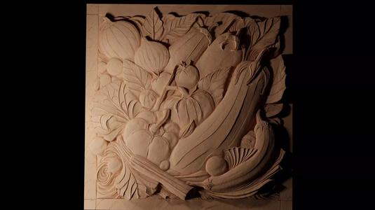 Ratatouille CNC 3d Print High Relief Sand Casting