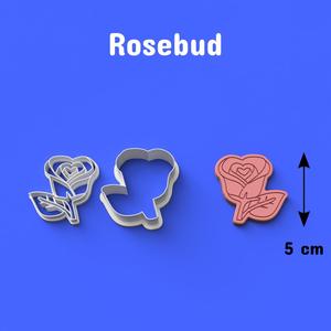 Rosebud Cookie / Fondant Cutter