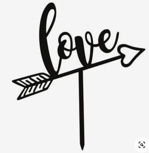 cake topper love
