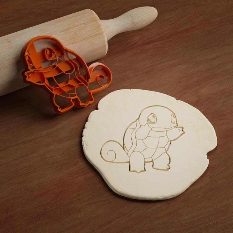 Squirtle Pokemon Cookie Cutter