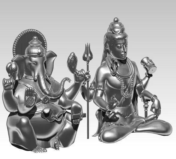 gautama buddha ganesha ganapati  elephant Ganesh and Shiva